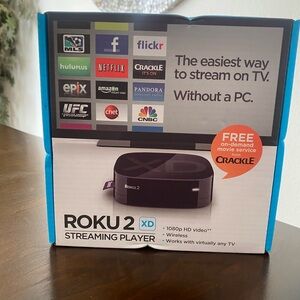 Roku 2 XD Streaming Device with Blue Accents